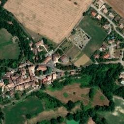 Vue satellite de Fontaine de Marsolan (cimetière) à Marsolan