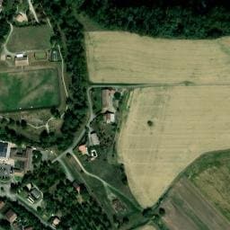 Vue satellite de Aire de camping-car de Bourret à Finhan