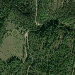 Vue satellite de Cabane des Aubarets à Moriez