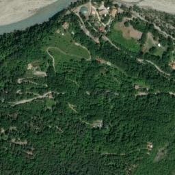 Vue satellite de Camping de l'Amitié à Touët-sur-Var