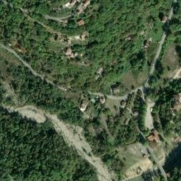 Vue satellite de Les Merveilles à Lantosque
