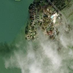 Vue satellite de Lac de l'Uby à Cazaubon