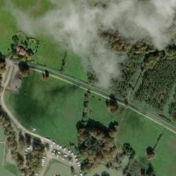 Vue satellite de Aire de camping-car à Cazaubon à Cazaubon