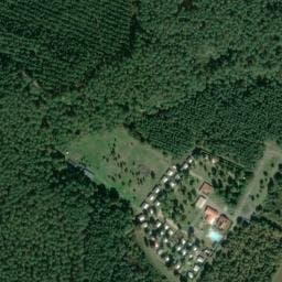 Vue satellite de Camping La Jaougotte à Vielle-Saint-Girons