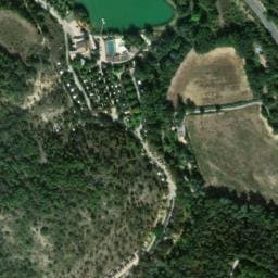 Vue satellite de Camping Douce Provence à La Brillanne