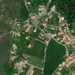 Vue satellite de Aire de camping car Montdardier à Gorniès