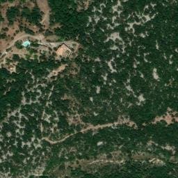 Vue satellite de Camping de la Devèze à Moulès-et-Baucels