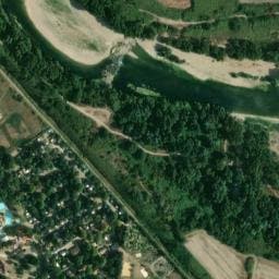 Vue satellite de La Soubeyranne à Sernhac