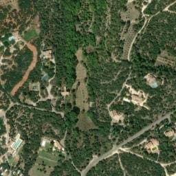 Vue satellite de Camping Clicochic - Les Sources de Gordes **** à Gordes