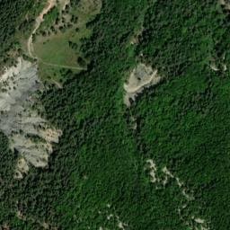 Vue satellite de Abri de Saint-Jean du Désert à Ubraye