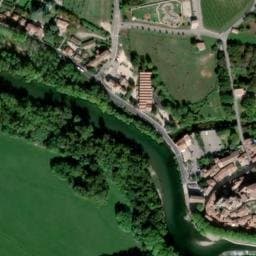 Vue satellite de Laroque Espace Loisirs à Cazilhac
