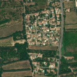 Vue satellite de Aire de repos à Châteauneuf-de-Gadagne à Châteauneuf-de-Gadagne