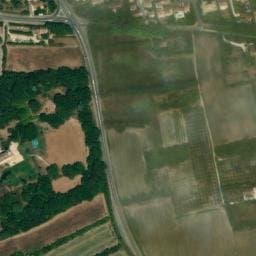 Vue satellite de Aire de repos à Velleron (7) à Velleron