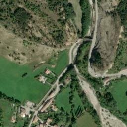 Vue satellite de L'Azimut à Senez
