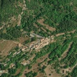 Vue satellite de Source de La Rochette à La Rochette
