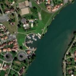 Vue satellite de Aire de camping-car à Labastide-de-Lévis à Labastide-de-Lévis