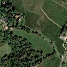 Vue satellite de Fontaine de Lamothe à Cazeneuve