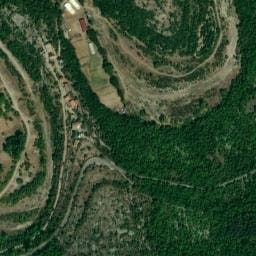 Vue satellite de Aire de camping-car Vissec à Sorbs