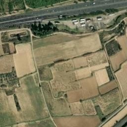 Vue satellite de Aire de Ledenon à Sernhac