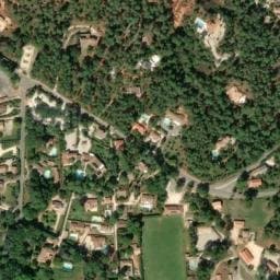 Vue satellite de Parking Saint-Joseph à Saint-Pantaléon