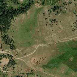 Vue satellite de Bergerie du Touyet à Ubraye