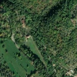 Vue satellite de Camping Domaine Sainte-Madeleine à Sospel
