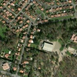 Vue satellite de Aire de camping-car à Mont-de-Marsan à Mont-de-Marsan