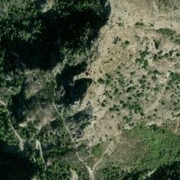 Vue satellite de Chapelle Saint Michel de Roccasparviera à Duranus