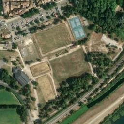 Vue satellite de Aire de camping-car à Barbentane à Barbentane