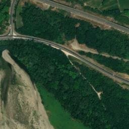 Vue satellite de Aire de repos à Caumont-sur-Durance à Caumont-sur-Durance