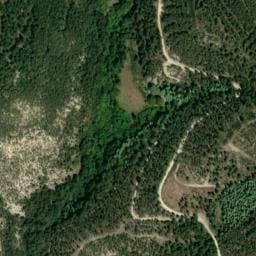 Vue satellite de Abri de Mouresse à Saint-Jurs