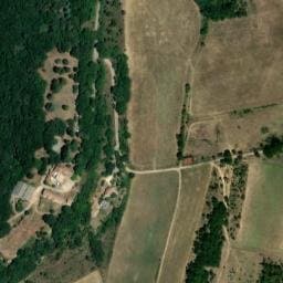 Vue satellite de Mas de Campagnani à Quissac