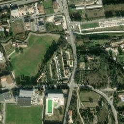 Vue satellite de Camping La Roquette à Châteaurenard
