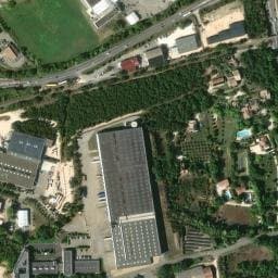 Vue satellite de Aire de repos à Apt à Apt