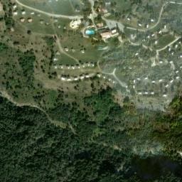 Vue satellite de Clicochic Castillon de Provence à Vergons
