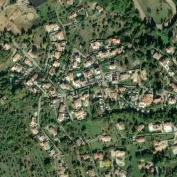 Vue satellite de Mas fleuri à Castillon
