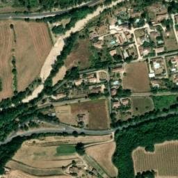 Vue satellite de Aire de repos à Apt (2) à Apt