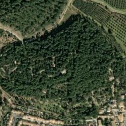 Vue satellite de Capitelle Bellevue à Marguerittes