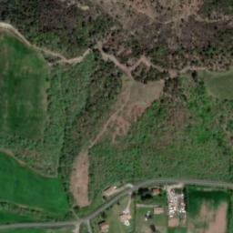 Vue satellite de Camping La Mouline à Marnhagues-et-Latour