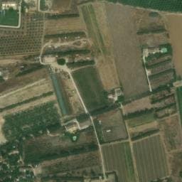 Vue satellite de Les Cerisiers à Taillades