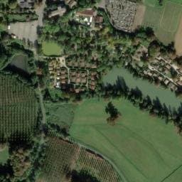 Vue satellite de Camping Les Rives de Courtès à Estang