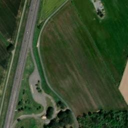 Vue satellite de Aire des Issarts à Brens