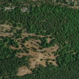 Vue satellite de Les Adoms à Les Mujouls