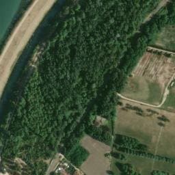 Vue satellite de Aire de camping-car Vallabrègues à Vallabrègues