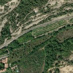 Vue satellite de Aire de repos à Beaumettes à Beaumettes