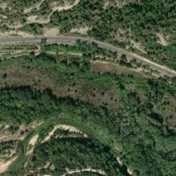 Vue satellite de Aire de repos à Beaumettes (2) à Beaumettes