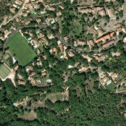 Vue satellite de Aire de camping-car à Saint-Pantaléon (2) à Saint-Pantaléon