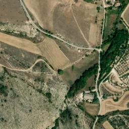 Vue satellite de Le Montdenier à Moustiers-Sainte-Marie