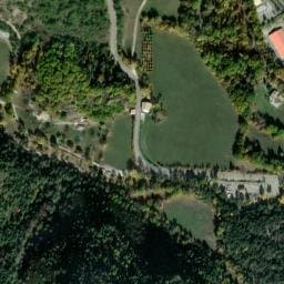 Vue satellite de Camping Provençal à Le Bourguet