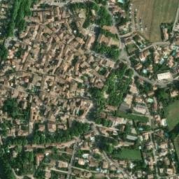 Vue satellite de Camping Lou Vincen à Vallabrègues